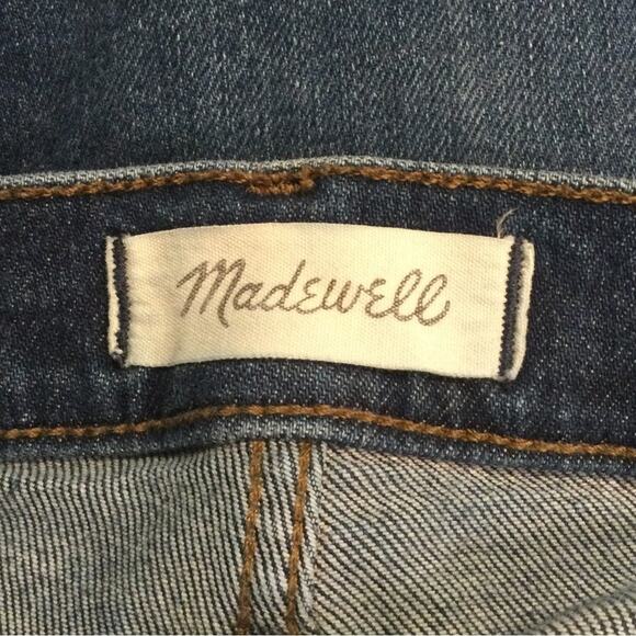 Madewell 9” Mid-Rise Skinny denim jeans 24 - Picture 4 of 7